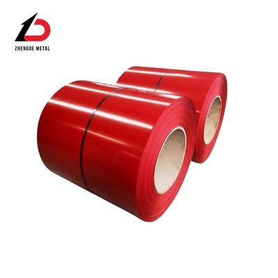 Best 0.45mm G90 Cold Rolled PPGI Color Coated Prepainted Coils Edge Slit Edge Top Coating Thickness 10-45um