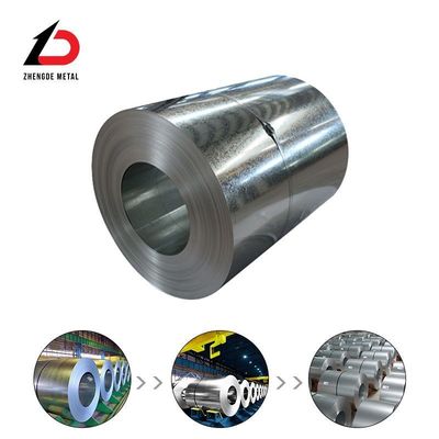 SGCC/Cgccdx51d Z Dx54D Z S220gd Z Dx51d Z C10/C45e4/1008/1020/1016/1572 Galvanized Steel Coil for in Various Industries