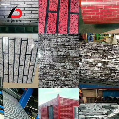 Custom Cycle 7-15 Days Ral Color PPGI for Embossed Pattern 275GSM Cold Galvanized Color Coated Steel Coil PPGI/PPGL Coil
