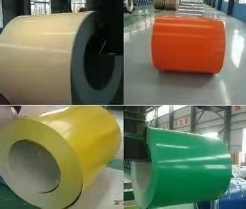 Customized Dx51d 0.3mm-6mm Thick Hot Dipped Color Coated Zinc Alume Steel Coil PPGI Coil with Leveling and Customization