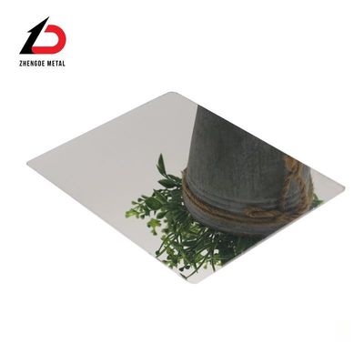 201 304 316 430 2b 8K Mirror Surface Stainless Steel Plate with Width 10mm-3000mm and Custom Cycle 7-15 Days