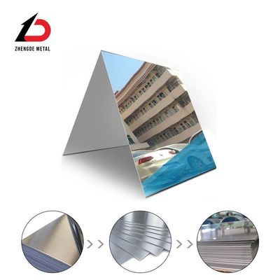 201 304 316 430 2b 8K Mirror Surface Stainless Steel Plate with Width 10mm-3000mm and Custom Cycle 7-15 Days