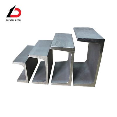 Custom Cycle 7-15 Days Q235B Channel Steel U-Shaped Steel Bridge Building Curtain Wall Steel Structure C Channel Beam