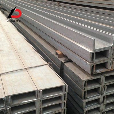 U C Channel 50-400mm Ms S235jr A36 U Channel C Channel Steel Galvanized /Black U Channel Steel Bar for Construction Structure