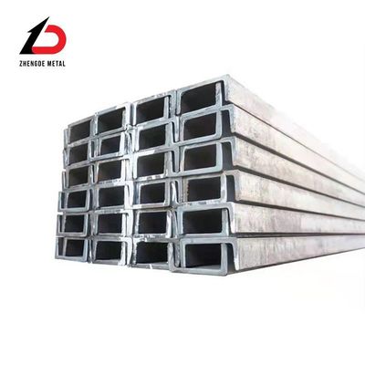 Customized Cold Pressed Steel Profile ASTM Mild Steel U Channel Steel C Channel Length 5-19m for Custom Cycle 7-15 Days