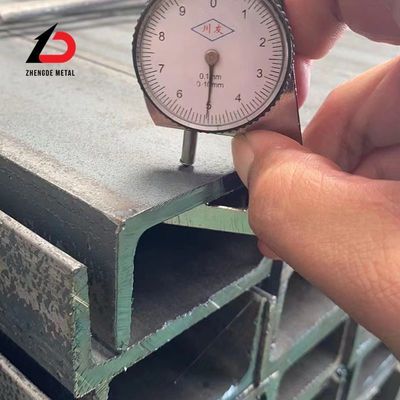Customized Cold Pressed Steel Profile ASTM Mild Steel U Channel Steel C Channel Length 5-19m for Custom Cycle 7-15 Days