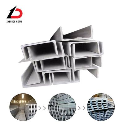 Customized Cold Pressed Steel Profile ASTM Mild Steel U Channel Steel C Channel Length 5-19m for Custom Cycle 7-15 Days