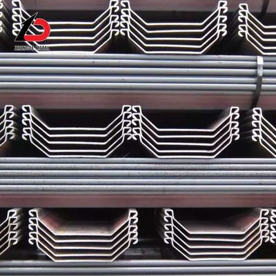 Standard Z Piles U Hot Rolled Steel Sheet Piles Type 3 Type 2 6m 9m 12m