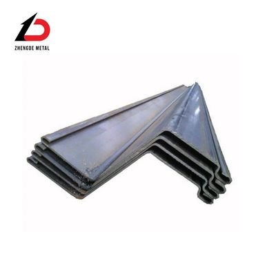 Hot Rolled 400*100*10.5 U-Shape Steel Sheet Pile S275 S355 Mild Low Carbon Steel Sheet Pile for Sale Factory Price