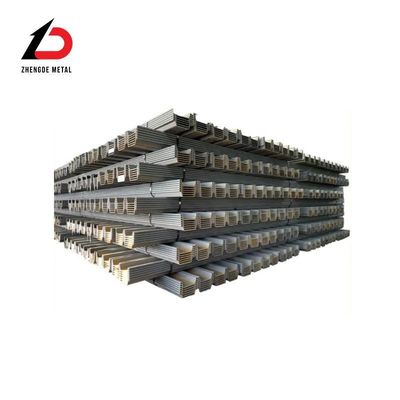 Hot Rolled Steel Sheet Pile U/Z Type Construction Usage Low Carbon Mild Steel Sheet Pile