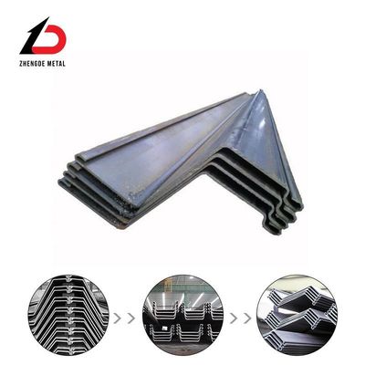 Hot Rolled PU32-1 PU32+1 PU 32 Larsen 10.5 Thickness Sy295 Type U Z II 2 Shape Mild Low Carbon Steel Sheet Piles Factory Price