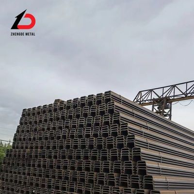 Hot Rolled PU32-1 PU32+1 PU 32 Larsen 10.5 Thickness Sy295 Type U Z II 2 Shape Mild Low Carbon Steel Sheet Piles Factory Price