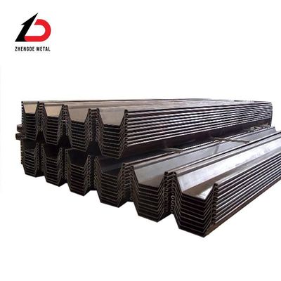 Customized Size 9m 12m 15m 18m 24m DIN, JIS, AISI, ASTM, GB, BS Type II Type Iiii Z Type U Type L Steel Sheet Pile /Piling for Flood Protector