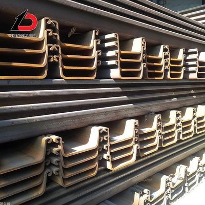 Customized Size 9m 12m 15m 18m 24m DIN, JIS, AISI, ASTM, GB, BS Type II Type Iiii Z Type U Type L Steel Sheet Pile /Piling for Flood Protector