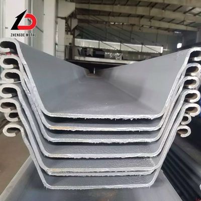 Factory Low Price Sy290 Cold Rolled U Steel Sheet Pile Hot Rolled U-Type for Retaining Wall Cold Rolled Larsen Steel Sheet Piles