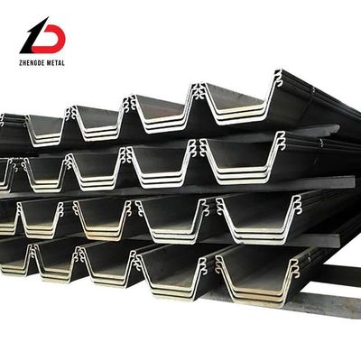 Factory Low Price Sy290 Cold Rolled U Steel Sheet Pile Hot Rolled U-Type for Retaining Wall Cold Rolled Larsen Steel Sheet Piles
