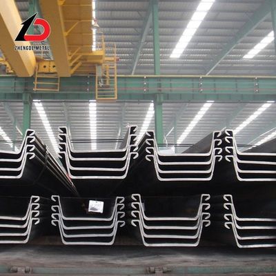 Factory Low Price Sy290 Cold Rolled U Steel Sheet Pile Hot Rolled U-Type for Retaining Wall Cold Rolled Larsen Steel Sheet Piles