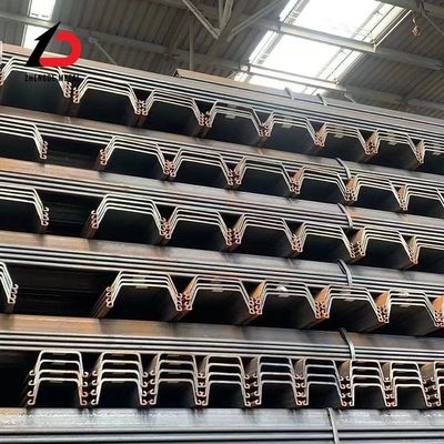 Fully Internationally Certified En10249 Q235B S235jr Ss400 A36 S355jr Z Type U Type European Standard Carbon Type High-Quality Hot Rolled Steel Sheet Pile