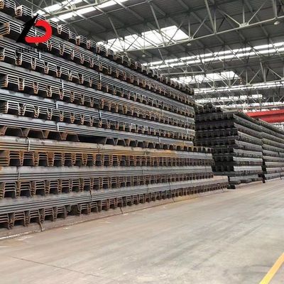Fully Internationally Certified En10249 Q235B S235jr Ss400 A36 S355jr Z Type U Type European Standard Carbon Type High-Quality Hot Rolled Steel Sheet Pile