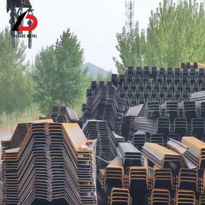 Best Price S275 S355 S390400X100X10.5mm Z U Type Carbon Ms Hot Cold Rolled H-Shape Lasen Sheet Piles Sy295 U Shape Steel Sheet Pile