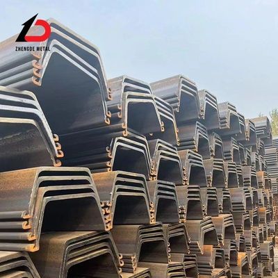 Best Price S275 S355 S390400X100X10.5mm Z U Type Carbon Ms Hot Cold Rolled H-Shape Lasen Sheet Piles Sy295 U Shape Steel Sheet Pile