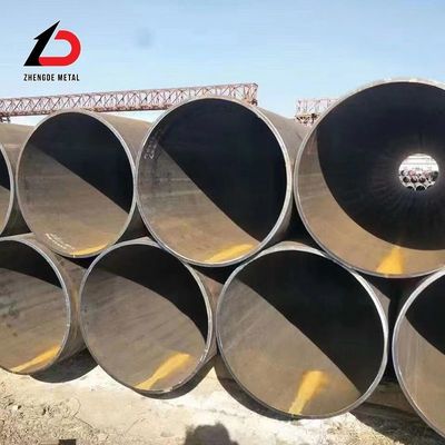 ASTM A106 A53 Gr. B A336 API 5L Seamless Steel Pipe Ms Alloy Large Diameter Thick Wall Sch40 Sch80 Seamless Fluid Boiler Tube Pipe
