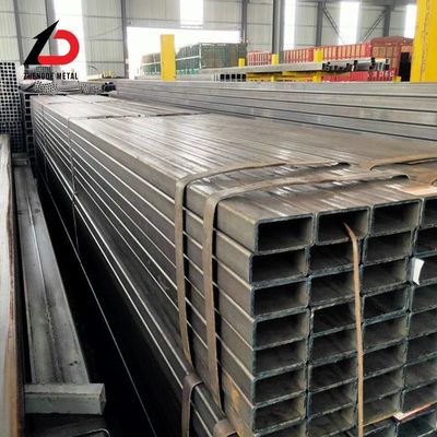 Ss400, S235jr, S235jo, S235j2 Hollow Pipe Carbon Steel Ms Iron Tubes Cheap Price Black Seamless Galvanized Square Steel Pipes for Sale