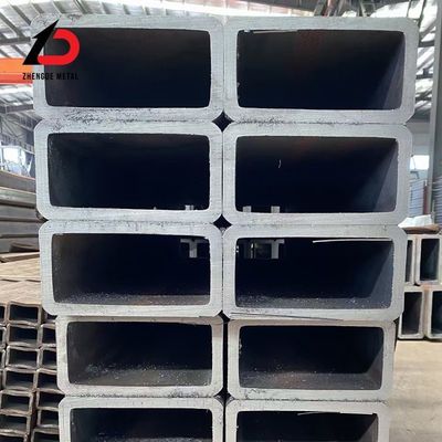 Ss400, S235jr, S235jo, S235j2 Hollow Pipe Carbon Steel Ms Iron Tubes Cheap Price Black Seamless Galvanized Square Steel Pipes for Sale