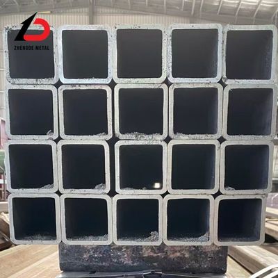 Ss400, S235jr, S235jo, S235j2 Hollow Pipe Carbon Steel Ms Iron Tubes Cheap Price Black Seamless Galvanized Square Steel Pipes for Sale
