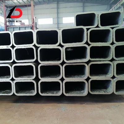 Ss400, S235jr, S235jo, S235j2 Hollow Pipe Carbon Steel Ms Iron Tubes Cheap Price Black Seamless Galvanized Square Steel Pipes for Sale