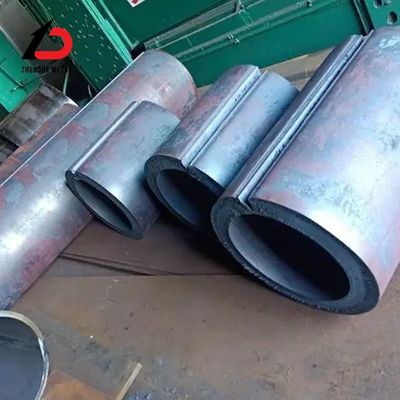 Factory Supply No. 20 Thick Wall Coiled Pipe 45# Pile Driving Thick Wall Welding Pipe Large Diameter Straight Seam Steel Pipe Double-Sided Submerged Arc Pipe