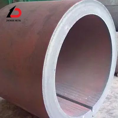 Factory Supply No. 20 Thick Wall Coiled Pipe 45# Pile Driving Thick Wall Welding Pipe Large Diameter Straight Seam Steel Pipe Double-Sided Submerged Arc Pipe