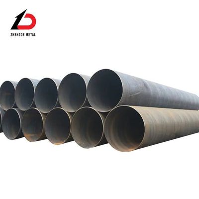 Cold Drawn Spiral Welded Steel Pipe A53 A333 A106 St45 Sch40 DN15 SSAW Spiral Welded Pipe