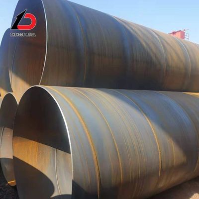 Cold Drawn Spiral Welded Steel Pipe A53 A333 A106 St45 Sch40 DN15 SSAW Spiral Welded Pipe