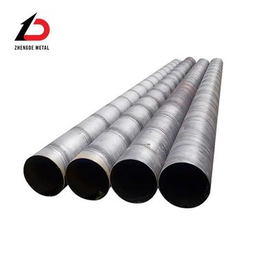 Cold Drawn Spiral Welded Steel Pipe A53 A333 A106 St45 Sch40 DN15 SSAW Spiral Welded Pipe