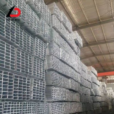 Square/Rectangular/Round Shape Customized Zinc Coating SGCC Sgcd S355jr S235jr St52 Galvanized Square Steel Pipe for Mining Construction & Decoration