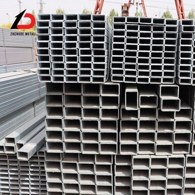 Square/Rectangular/Round Shape Customized Zinc Coating SGCC Sgcd S355jr S235jr St52 Galvanized Square Steel Pipe for Mining Construction & Decoration