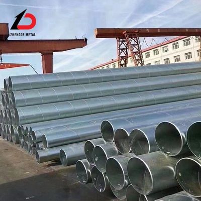 Wall Thickness 1mm-150mm Outer Diameter 6mm-2500mm Z40-600g Grooved Ends ERW Welded Galvanized Steel Tube Pipe