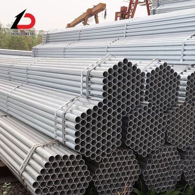 Gi Pipe Steel Pre Galvanized Tube Steel Pipe Galvanised Tube Sch40 Seamless Pipe Hot DIP Galvanized Round Steel Pipe for Construction