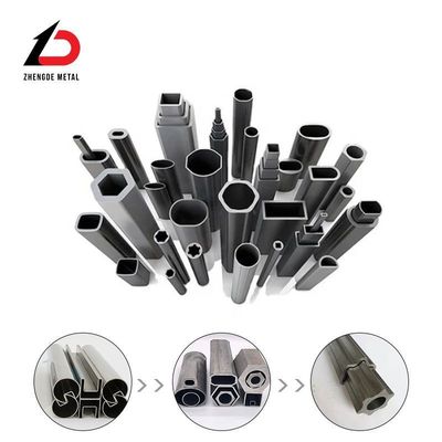 Building Material Hot-Rolled Cold Drawn Hexagonal Hot Dipped Galvanized Q235 A36 Special-Shaped Seamless Steel Pipe with Crack Detection