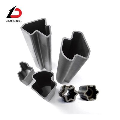 ASTM/JIS/GB/ISO Alloy Welded Hot-Rolled Customized Cold Drawn S235jr Q345 Hexagon Pentagon Triangle Special Shaped Hollow Carbon Tube Special Shaped Steel Pipe