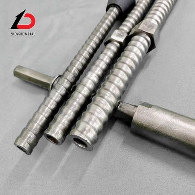 R25 R32 R38 R51 T76 Threaded Rod Concrete Anchors Headed Anchor Rod with ISO10208 ISO1720 Certification