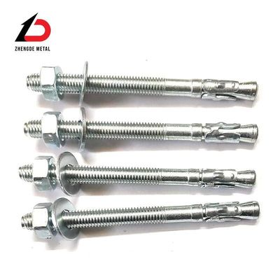 High Quantity Micro Pile Anti Floating Anchor Rod M6-M24 JIS SCR440 ASTM5140 Hot DIP Galvanized Anchor Rod with High Tensile Strength
