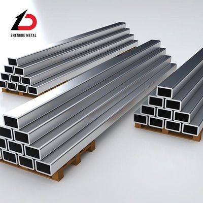 High Quality Decorative AISI 201 304 316 430 Rectangular Square Ss Hairline Hollow Section Stainless Steel Square Pipe/Tube