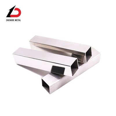 High Quality Decorative AISI 201 304 316 430 Rectangular Square Ss Hairline Hollow Section Stainless Steel Square Pipe/Tube