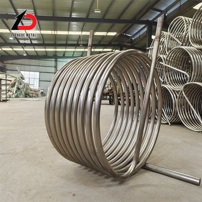High Quantity Heat Exchanger Pipe Stainless Steel Water Distiller Heating Tube Stainless Steel Heat Exchanger Coil Tube for Customized