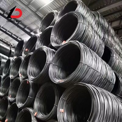 Hot Rolled SAE 1006 1008 1010 Q195 Q235 1045 Alloy Mild Ms 5.5mm 6.5mm Iron Wire Rod