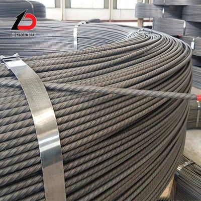 Steel Wire Rope Price ASTM A421 3.8mm 4mm 5mm 6mm 1670MPa 1770MPa Indented PC Wire Low Relaxation Prestressed Concrete Steel Wire with Cheap Price
