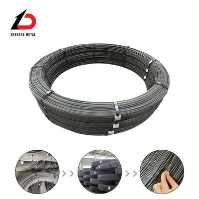 Cold Drawn Steel Wire 2.5mm 5.5mm ASTM Low Carbon Prestressed Wire Rope