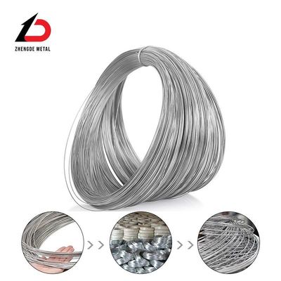 AISI High Carbon Hot Dipped Galvanized Steel Wire High Tensile Strength